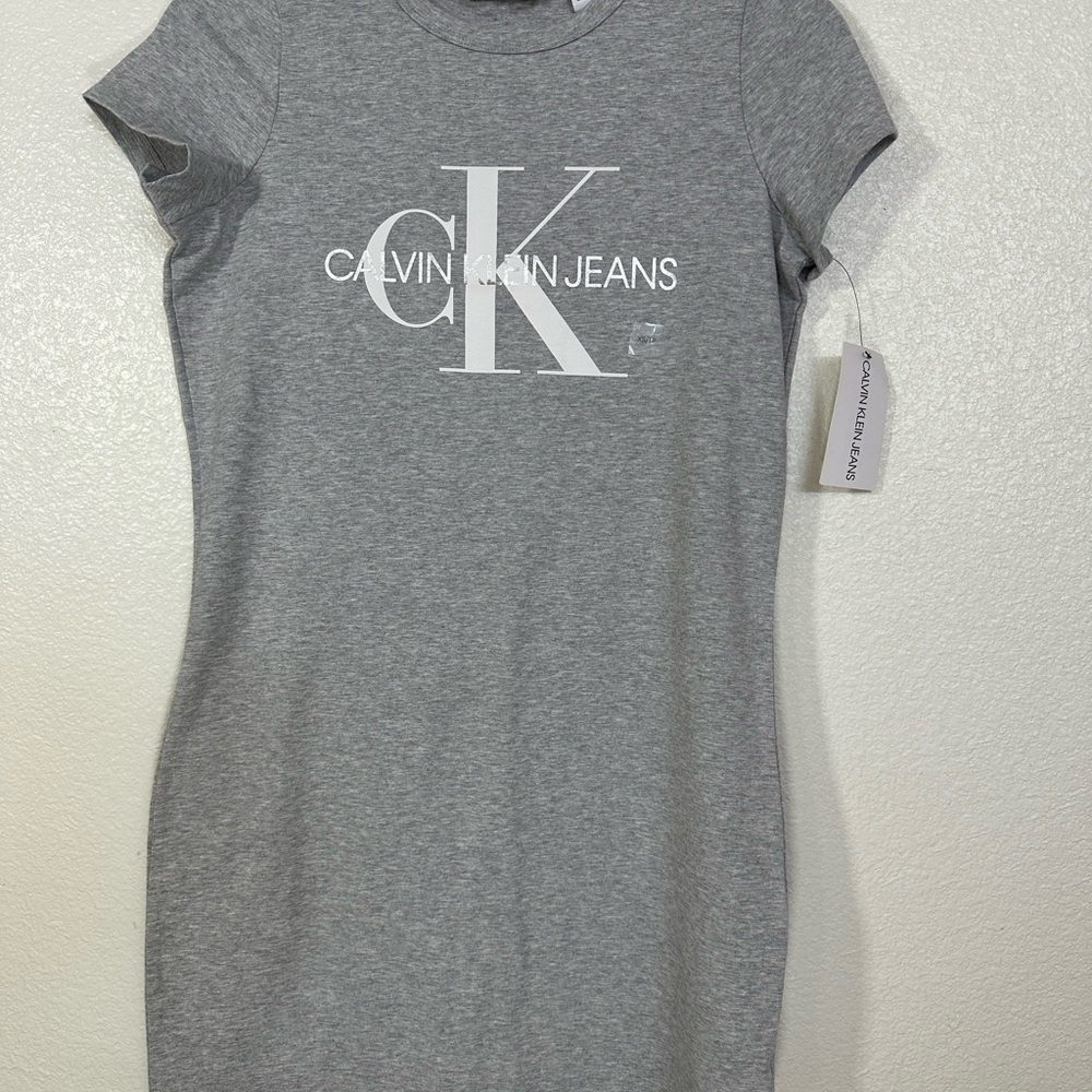 Calvin Klein Jeans Heather Gray Tee